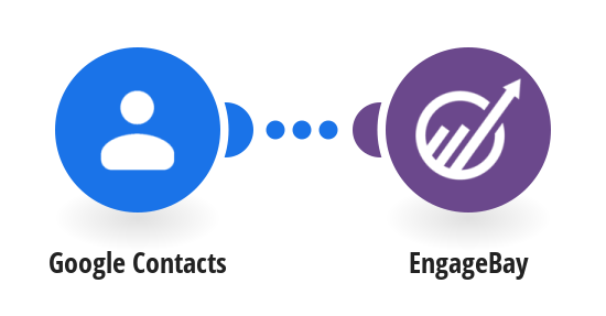 Send new Google Contacts to EngageBay