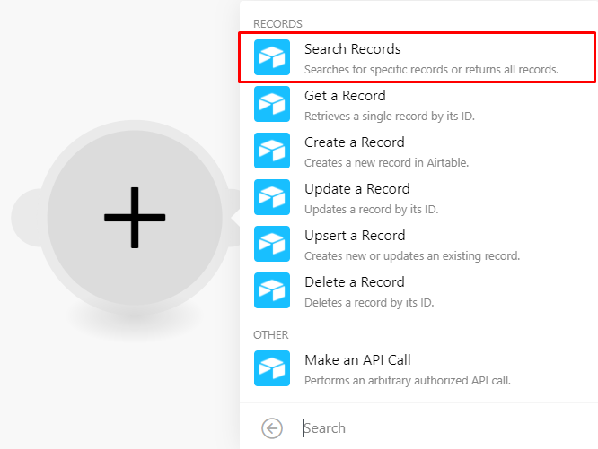 airtable-search-records