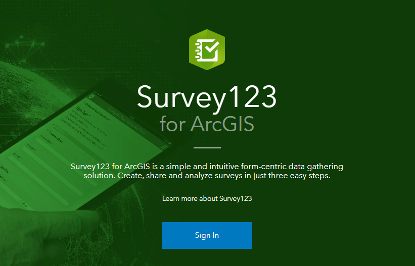 survey123-website-homepage