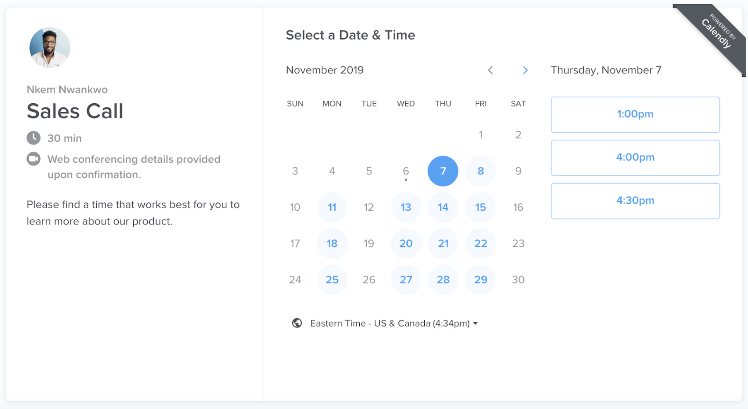 calendly-booking-example-page