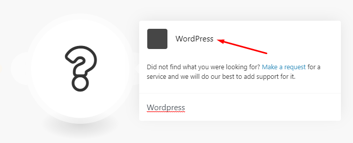 Integromat WordPress module settings