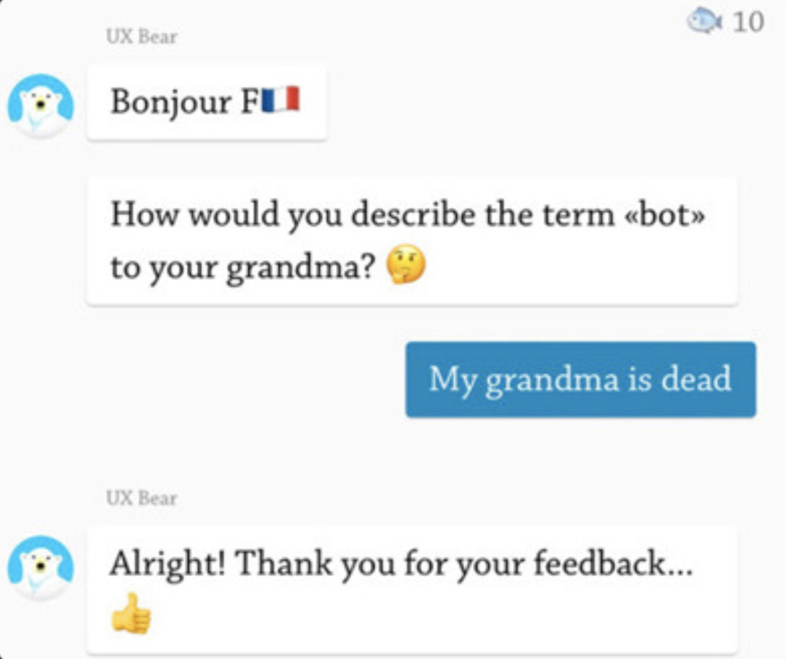 uxbear-chatbot-grandma-dead-fail