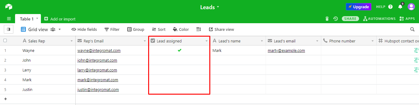 airtable-base-with-sales-reps-and-lead-assigned-column